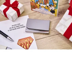 Porta biglietti da visita grigio Selezione zanolli