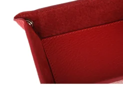 Porta biglietti da visita object pelle rossa Selezione zanolli