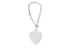 Portachiavi cuore argento Selezione zanolli