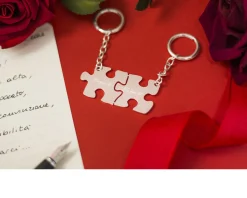 Portachiavi divisibile puzzle argento Selezione zanolli