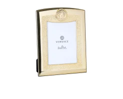 Portafoto frames argento bilaminato oro Versace