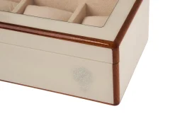 Portaorologi in legno bianco Pozzi milano