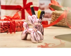 Portapenne cane palloncino medio fuxia Selezione zanolli
