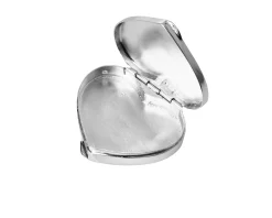 Portapillole cuore argento con incisione Selezione zanolli