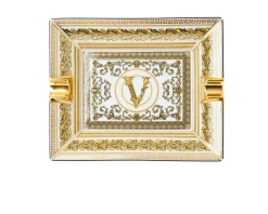 Posacenere virtus gala porcellana bianco Versace