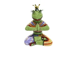 Rana yoga frog baba s dipinta a mano Tom's drag