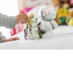 Salvadanaio orsetto forever friends con pacchi regalo Selezione zanolli