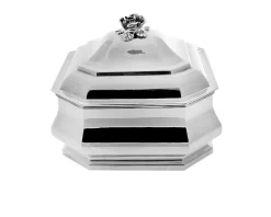 Scatola argento ottagonale Selezione zanolli