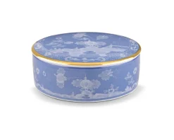 Scatola oriente italiano pervinca porcellana Richard ginori