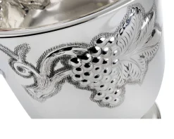 Secchio champagne argento cesello uva Selezione zanolli