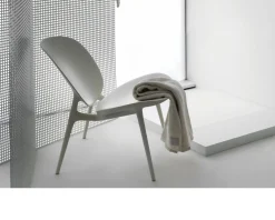 Sedia be bop bianca Kartell