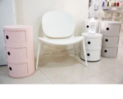 Sedia be bop bianca Kartell