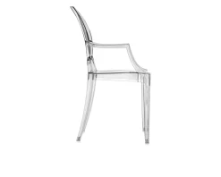 Sedia louis ghost colore trasparente Kartell