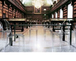 Sedia louis ghost colore trasparente Kartell