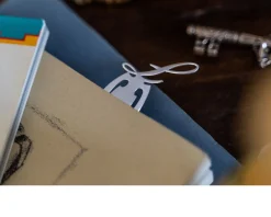 Segnalibro argento lettera l Selezione zanolli