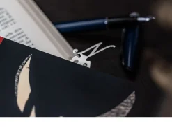 Segnalibro argento lettera n Selezione zanolli