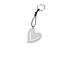 Segnalibro cuore silver plated e portachiavi Selezione zanolli