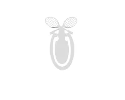 Segnalibro tennis argento Selezione zanolli