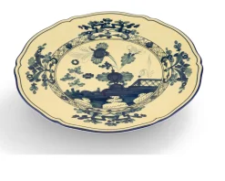 Segnaposto oriente italiano citrino porcellana Richard ginori