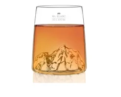 Set bicchieri shooters topographic monte bianco/everest 2 pezzi Alaskan maker