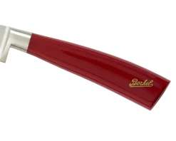Set chef 5 pezzi elegance acciaio con manico rosso Berkel