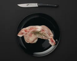 Set coltelli bistecca color acciaio nero 4 pezzi Berkel
