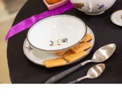 Set coppette arcadia bianco porcellana 4 pezzi Richard ginori