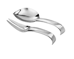 Set cucchiaio e forchetta living acciaio monoporzione Sambonet
