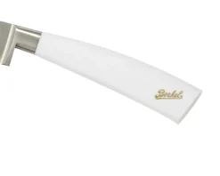 Set 6 pezzi coltelli bistecca elegance acciaio con manico bianco Berkel
