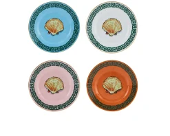 Set piatti pane il viaggio di nettuno porcellana 4 pezzi Richard ginori