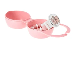 Set spilla e box portaciuccio orsetto rosa (2 pezzi) Selezione zanolli