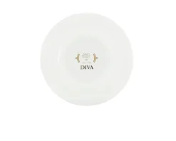 Set tazze caffè diva porcellana verde con piattino Richard ginori