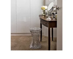Sgabello stone cromato Kartell