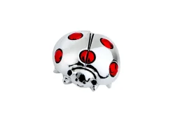 Soprammobile coccinella piccola con smalto rosso Selezione zanolli