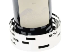 Sottobottiglia pattern argento trilaminato Selezione zanolli