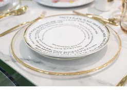 Sottopiatto basic filo oro Onlylux