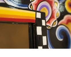 Specchio mirror black collection dipinto a mano Tom's drag