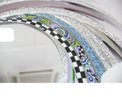 Specchio new energy dipinto a mano Tom's drag