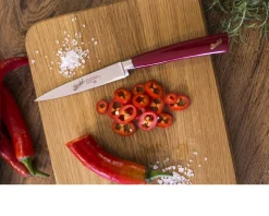Spelucchino elegance acciaio con manico rosso Berkel