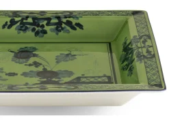 Svuotatasche oriente italiano malachite porcellana Richard ginori