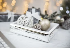 Svuotatasche quadro con decorazione a bande oblique Selezione zanolli