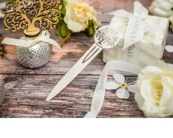 Tagliacarte e segnalibro albero della vita silver plated Selezione zanolli