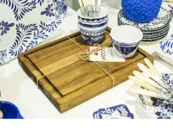 Tagliere ceppo wood double face Giannini