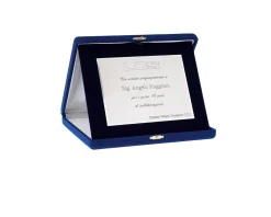 Targa argento con astuccio Selezione zanolli