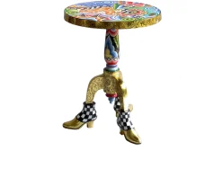Tavolino side table dipinto a mano Tom's drag