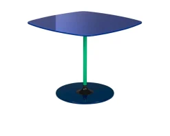 Tavolino thierry acciaio blu Kartell