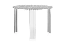 Tavolino t-table colore cristallo Kartell