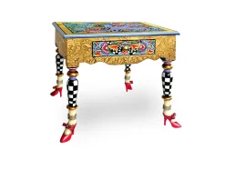 Tavolino versailles dipinto a mano Tom's drag