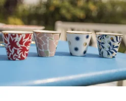 Tazza caffè abracadabra pietre porcellana Bitossi home