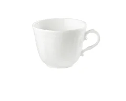 Tazza caffè antico doccia porcellana bianco Richard ginori